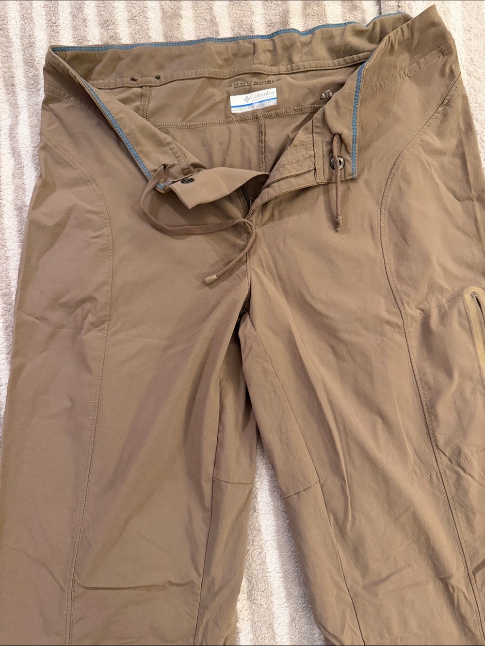 Columbia Omni-Shield Tan Hiking Pants for Women